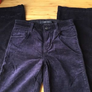 J Brand Velvet Flares